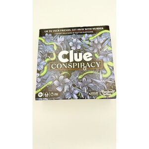 Hasbro Clue Conspiracy Board Game Secret Role Mystery Game F6418 New
